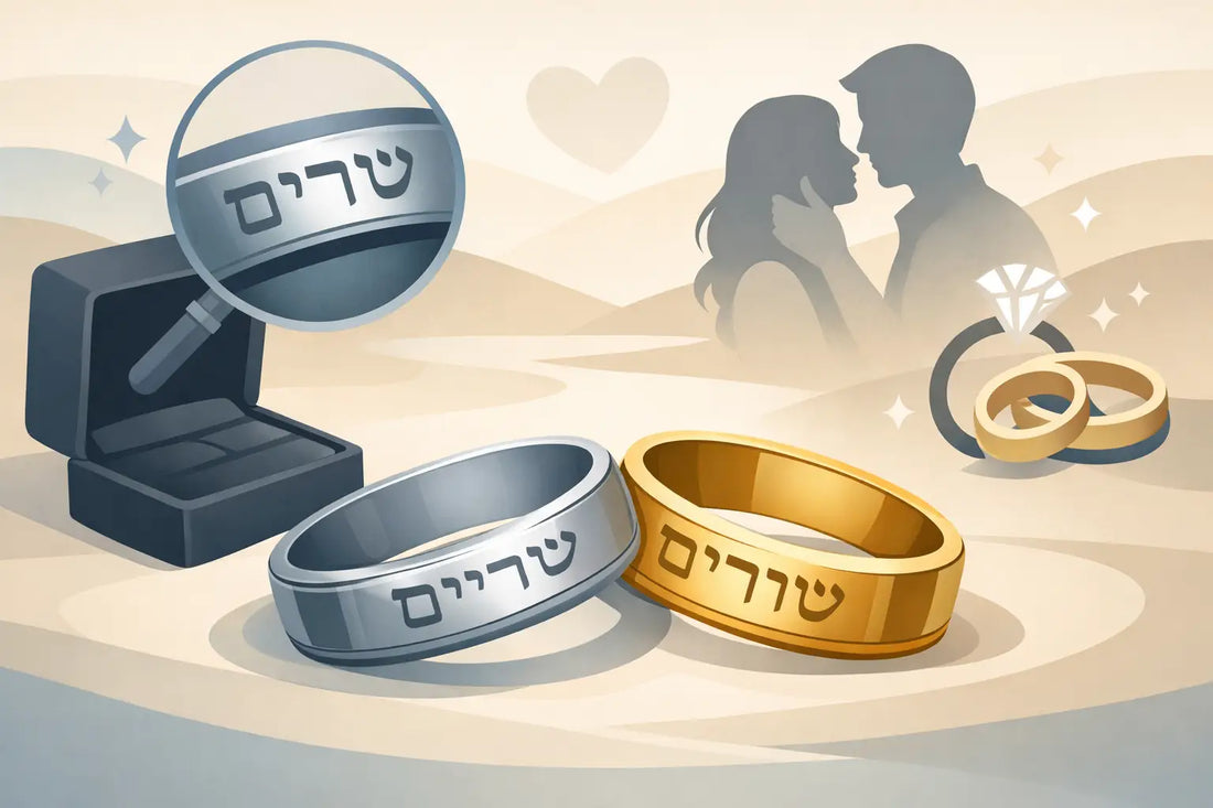 Choosing a Hebrew Engraved Wedding Ring