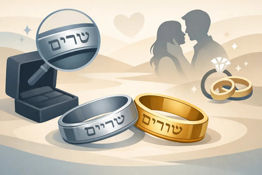 Choosing a Hebrew Engraved Wedding Ring