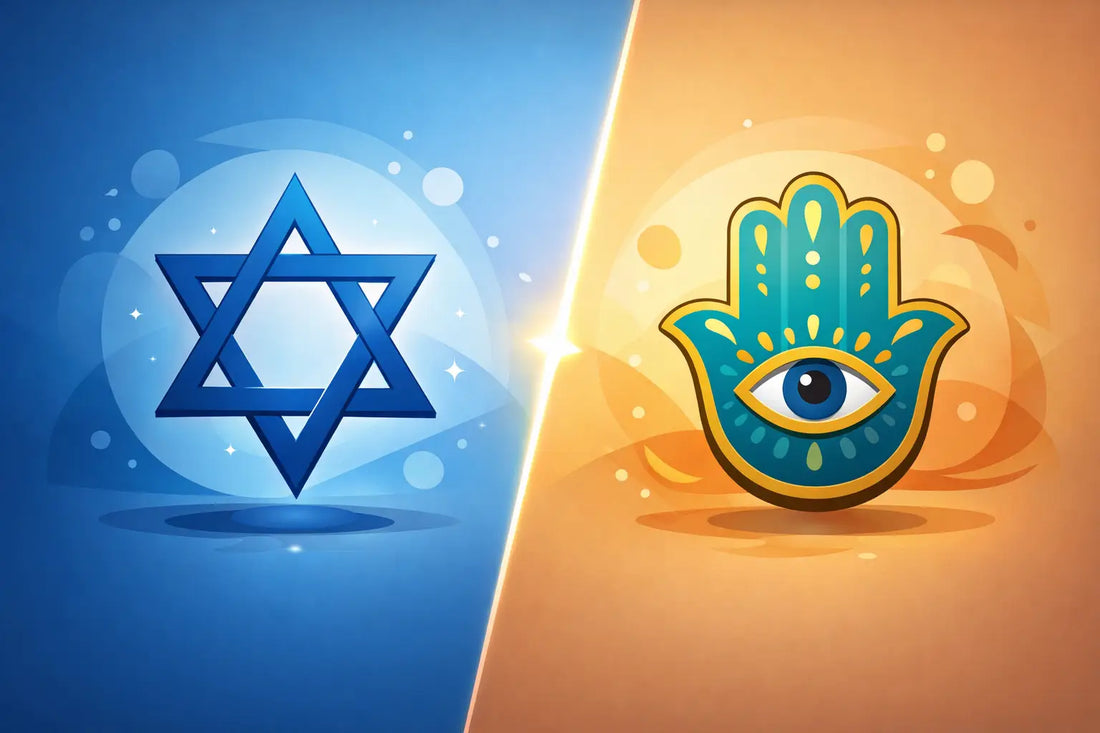 Star of David Versus Hamsa: What They Mean