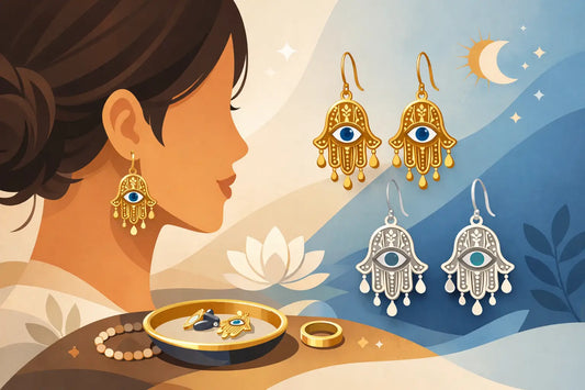 How to Style Hamsa Earrings With Meaning