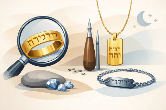 A Guide to Hebrew Engraving on Jewelry