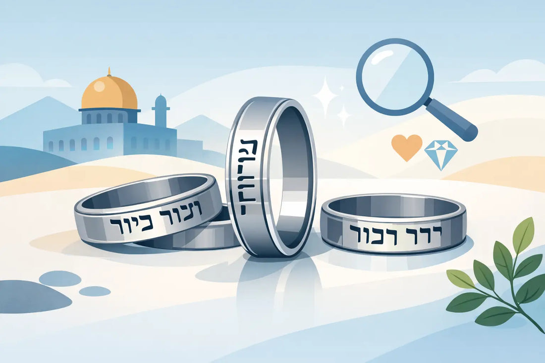 How to Choose the Best Hebrew Quote Rings
