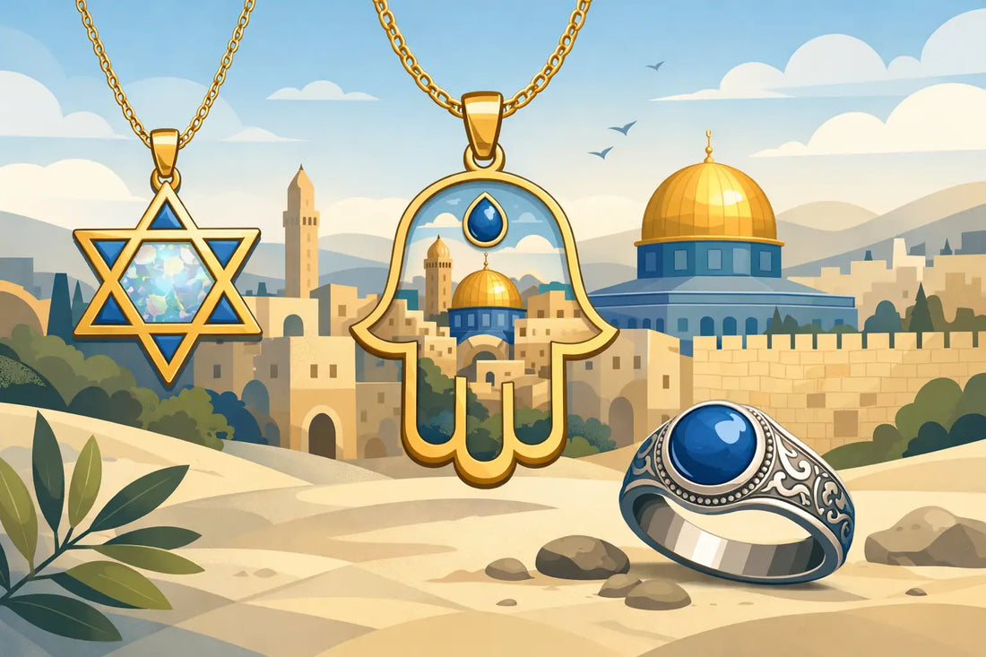 Israeli Judaica Jewelry With a Jerusalem Soul