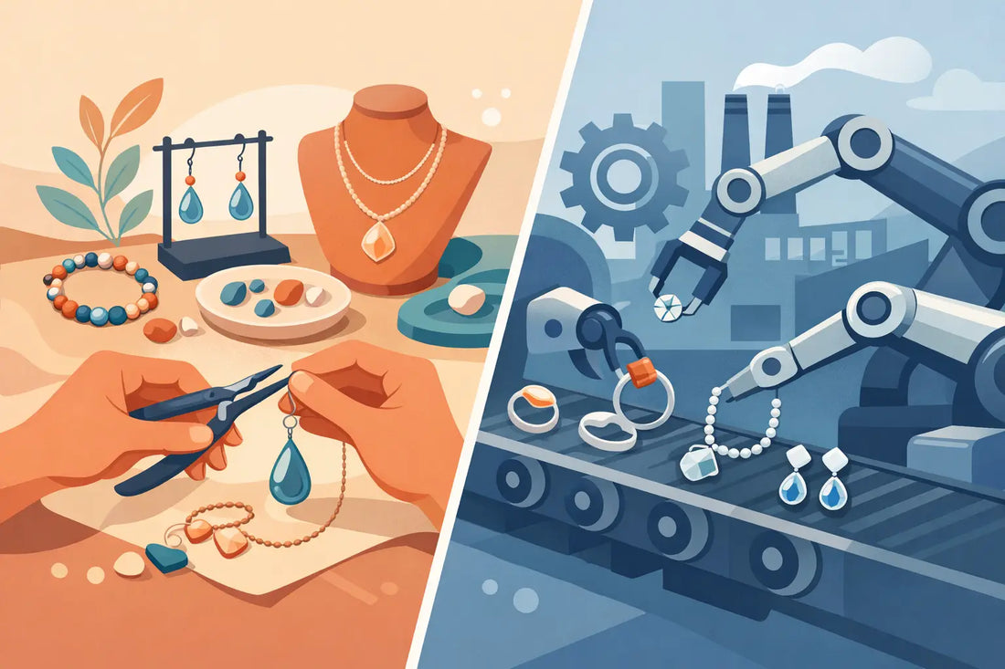 Handmade Jewelry vs Factory Jewelry Compared
