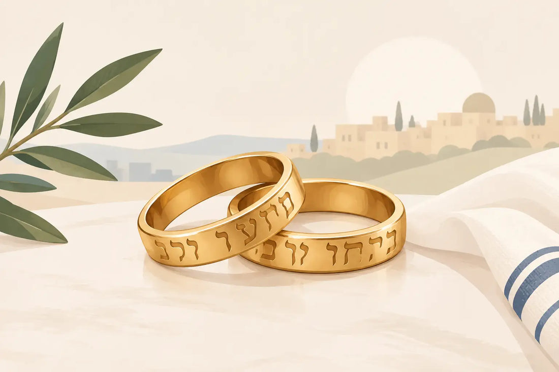 Hebrew Vow Ring Examples for Lasting Love
