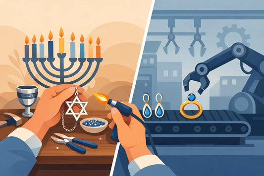 Why Choose Handcrafted Judaica Over Factory Jewelry