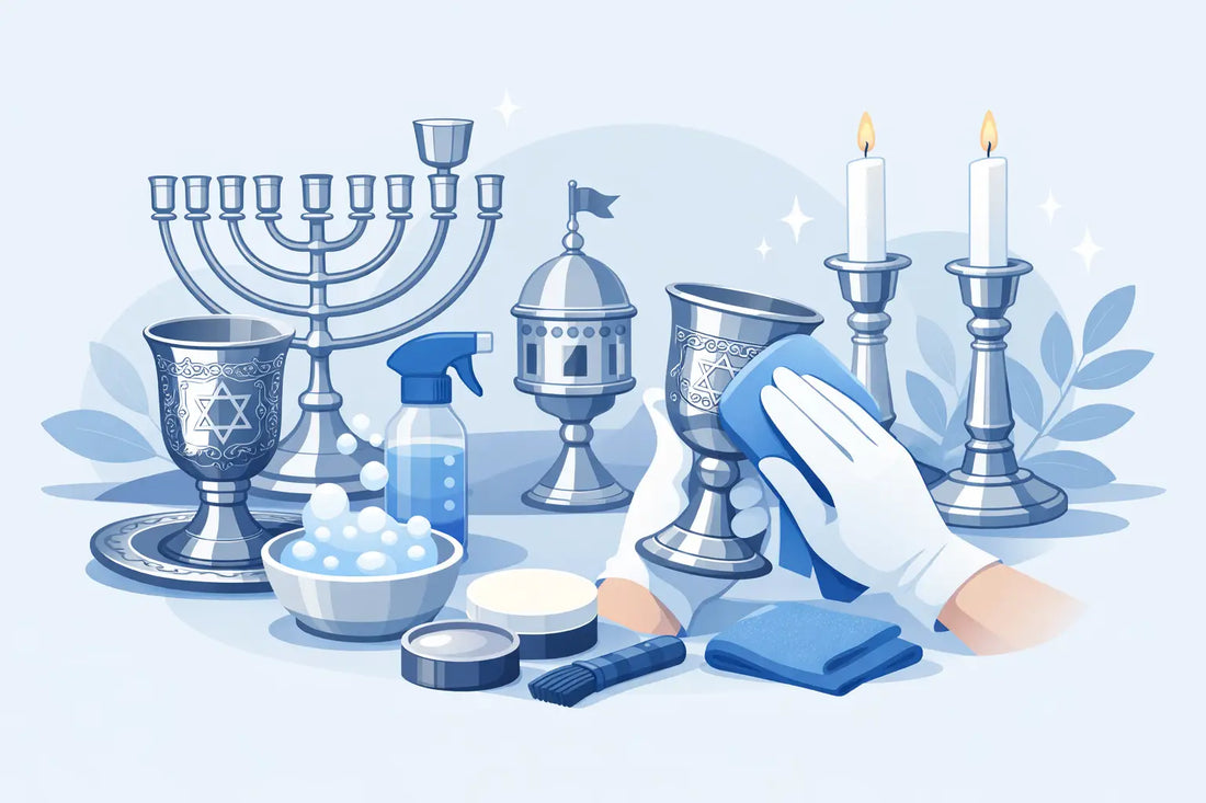 How to Clean Silver Judaica Without Harm