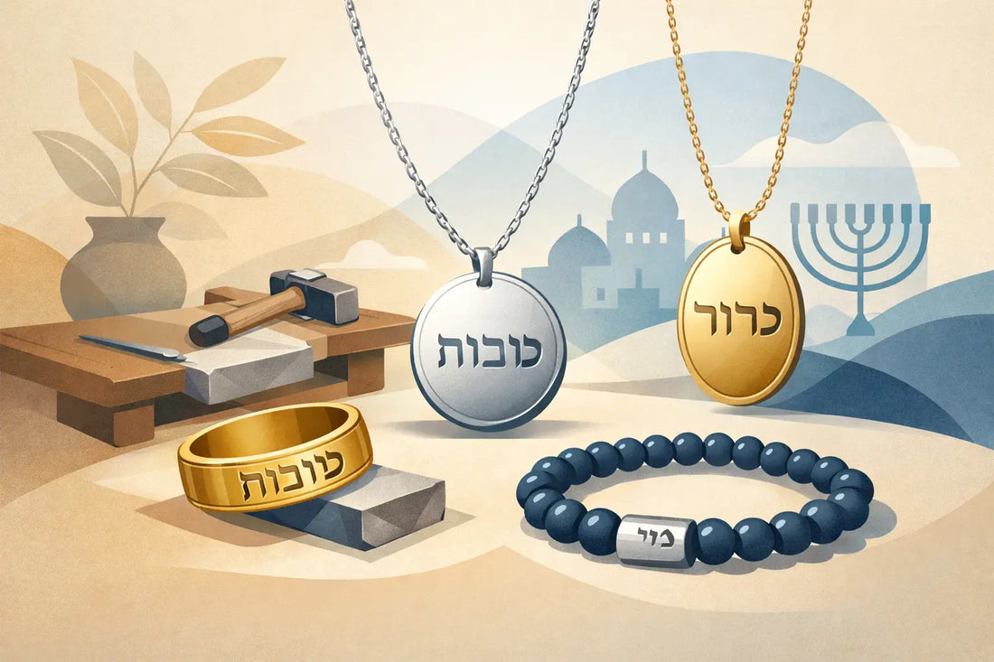 Why Handmade Hebrew Engraved Jewelry Matters