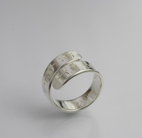 argue  silver925. Length Wise Ring