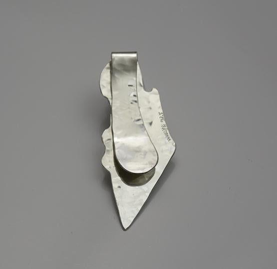 Israel Map Money Clip