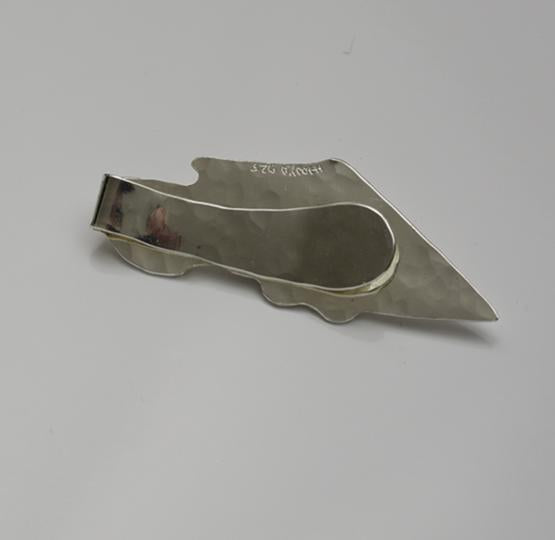 Israel Map Money Clip