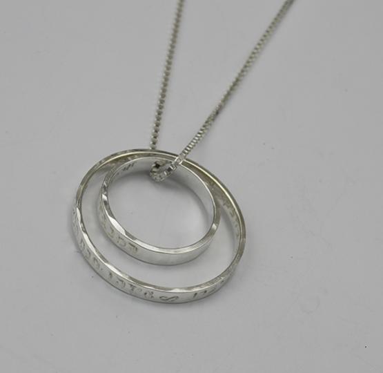 Double Hoop Necklace