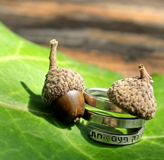 Triple Spiral Ring